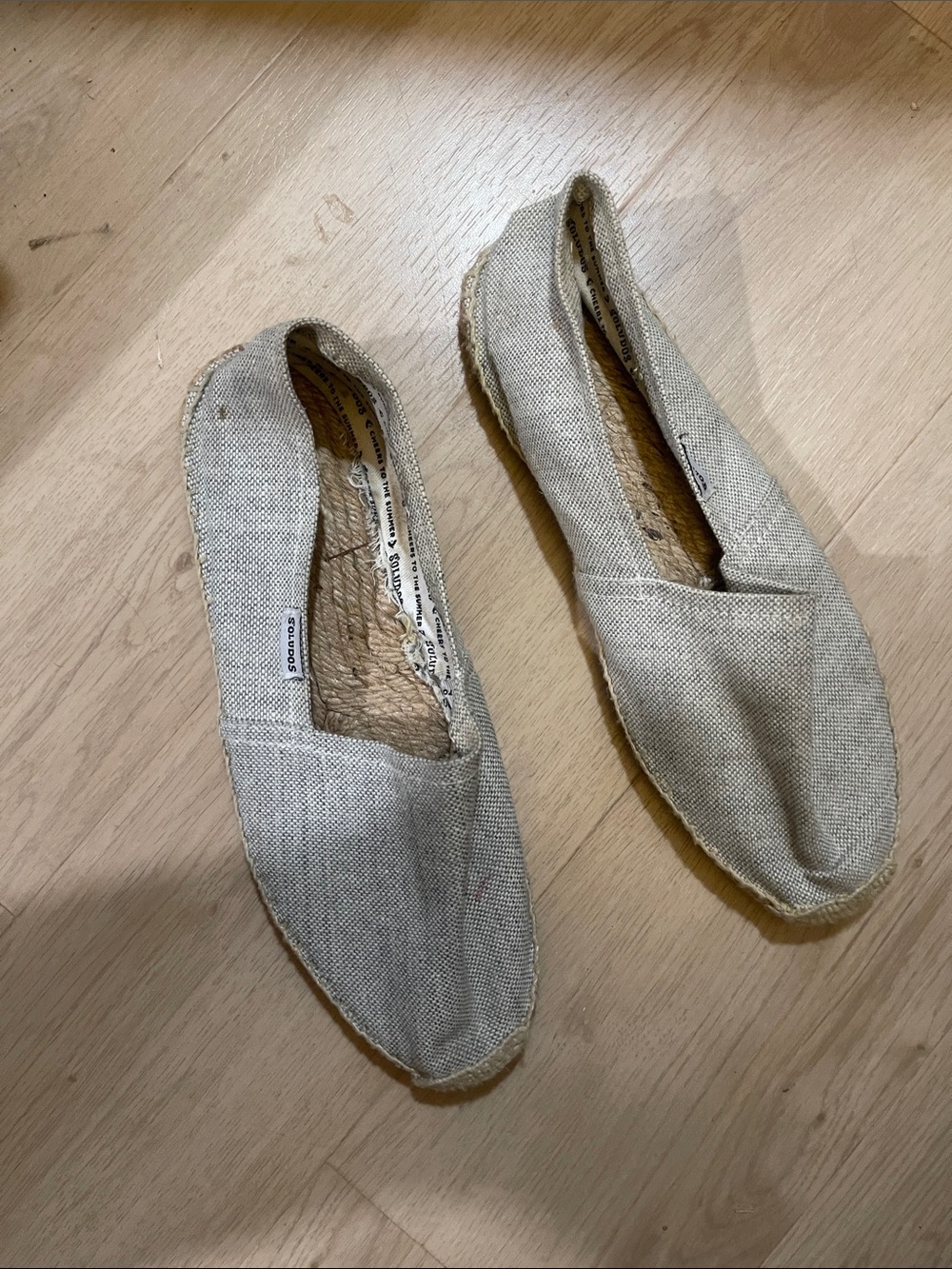 Soludos Natural Linen Espadrilles